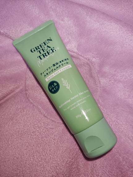 ティーツリー葉油配合スキンジェル/DAISO/フェイスクリームを使ったクチコミ(1枚目)