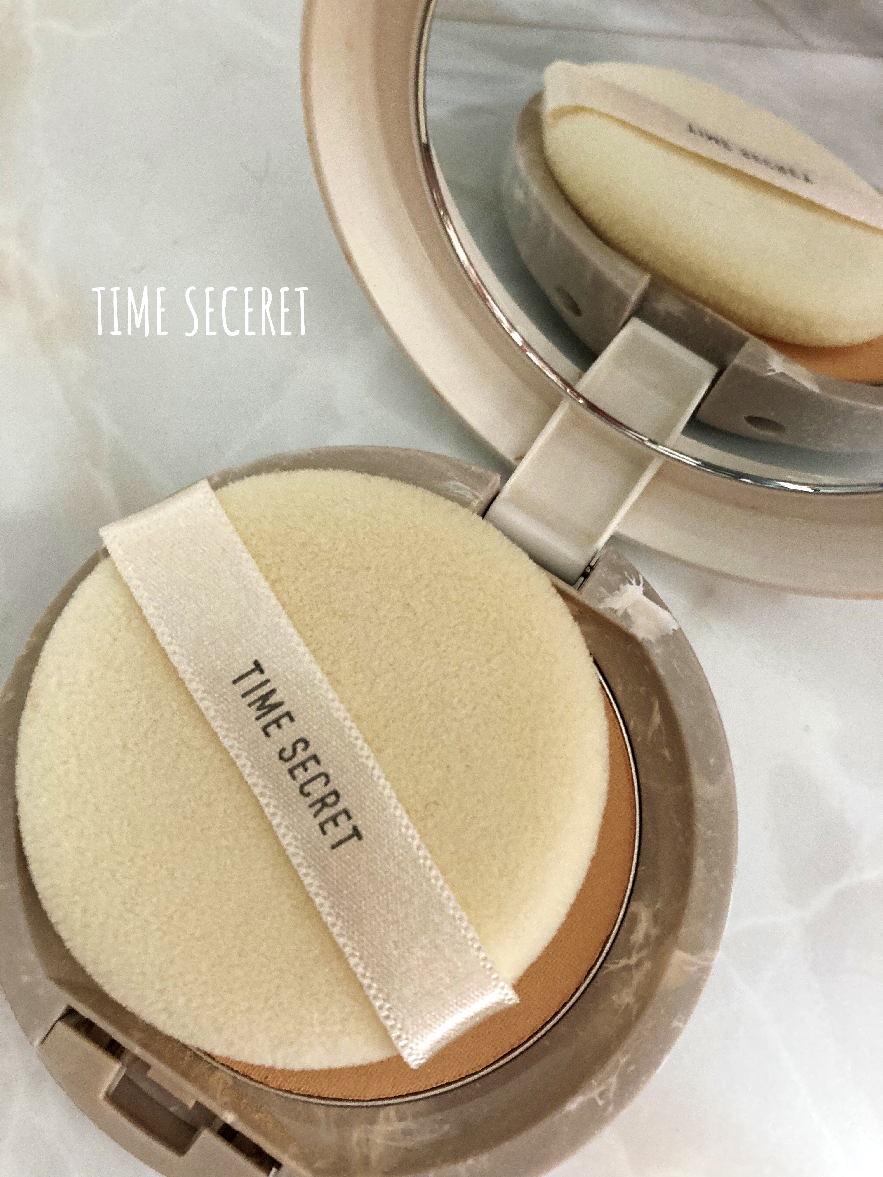 ミネラル 薬用プレストパウダー/TIME SECRET/プレストパウダーを使ったクチコミ（1枚目）