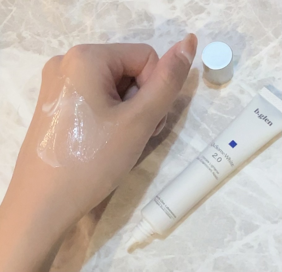 QuSomeホワイト2.0/b.glen/美容液を使ったクチコミ（3枚目）