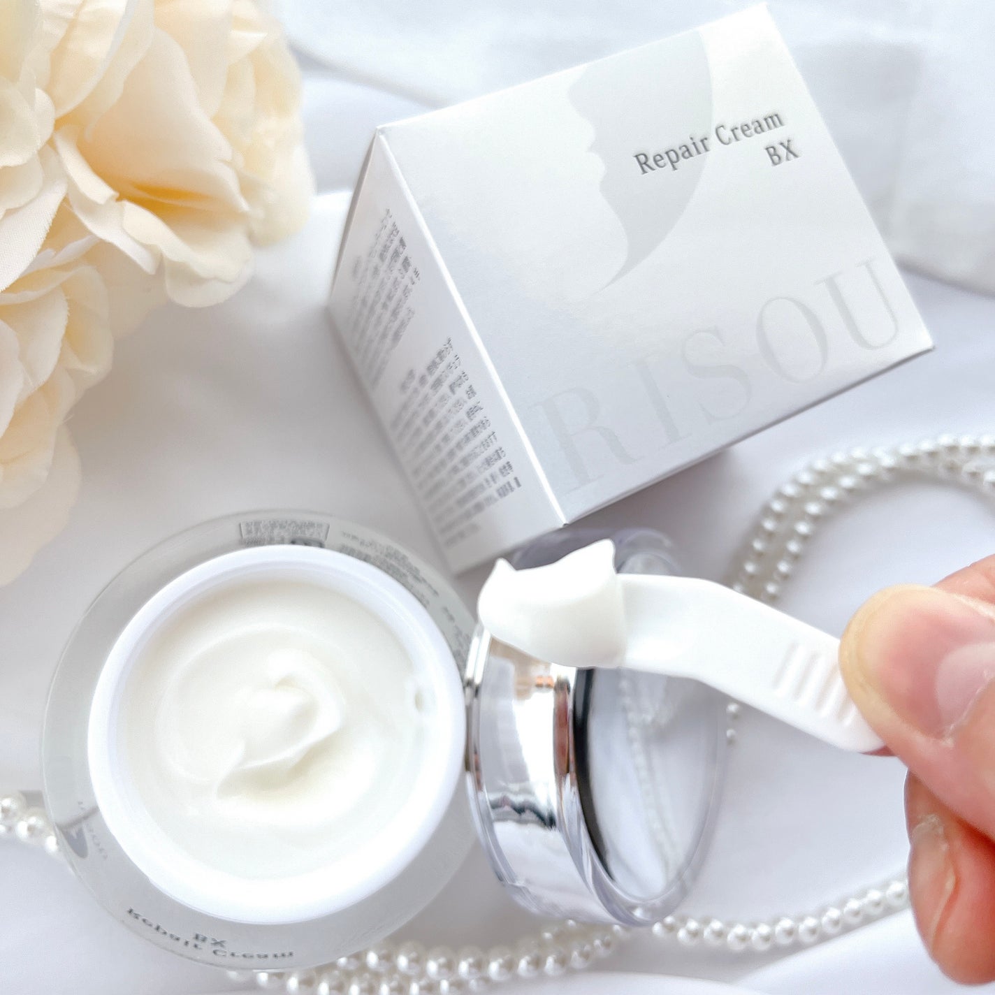 リソウ リペアクリーム BX/リソウコーポレーション/フェイスクリームを使ったクチコミ(3枚目)