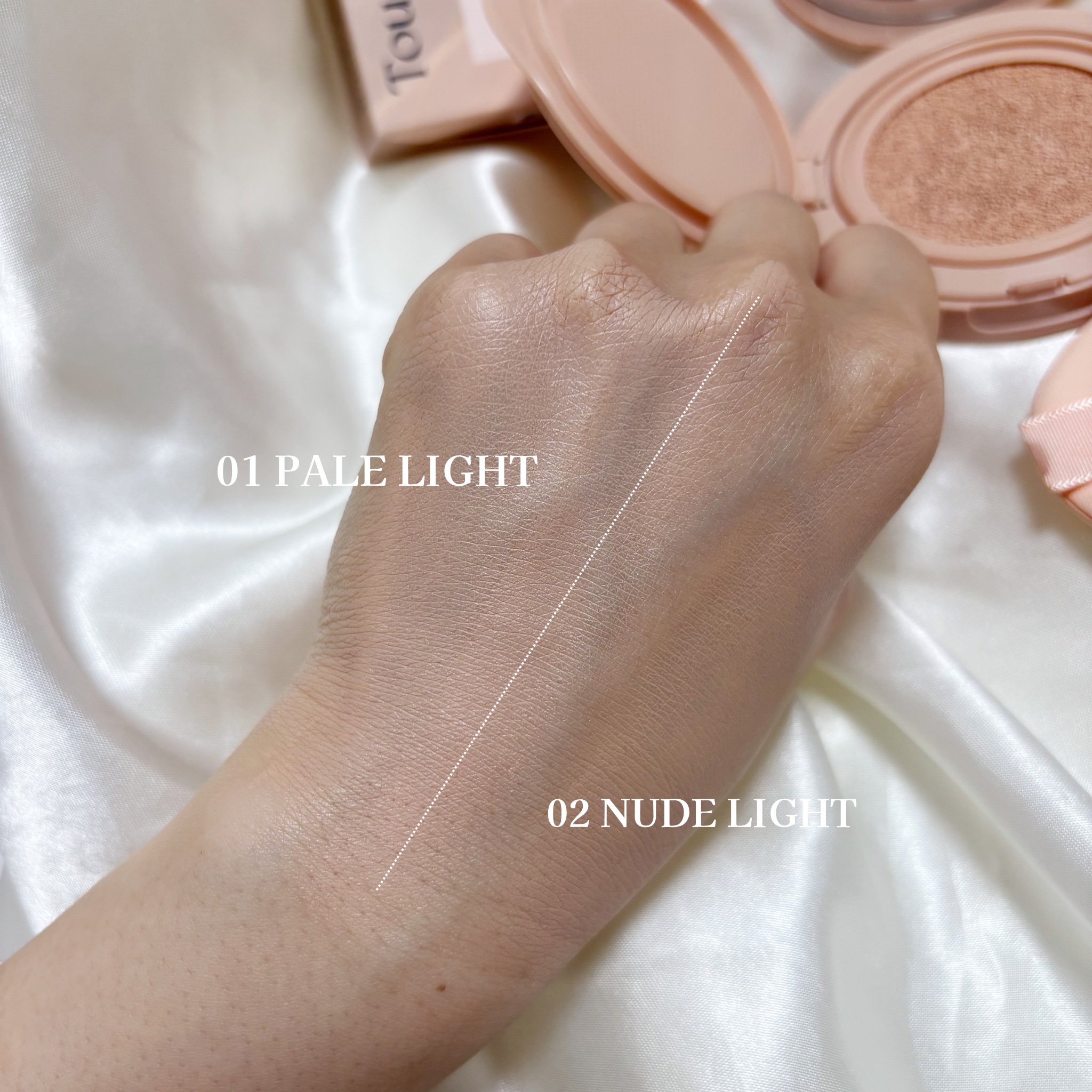 ベルベットカバークッション/TAG/クッションファンデーションを使ったクチコミ（2枚目）