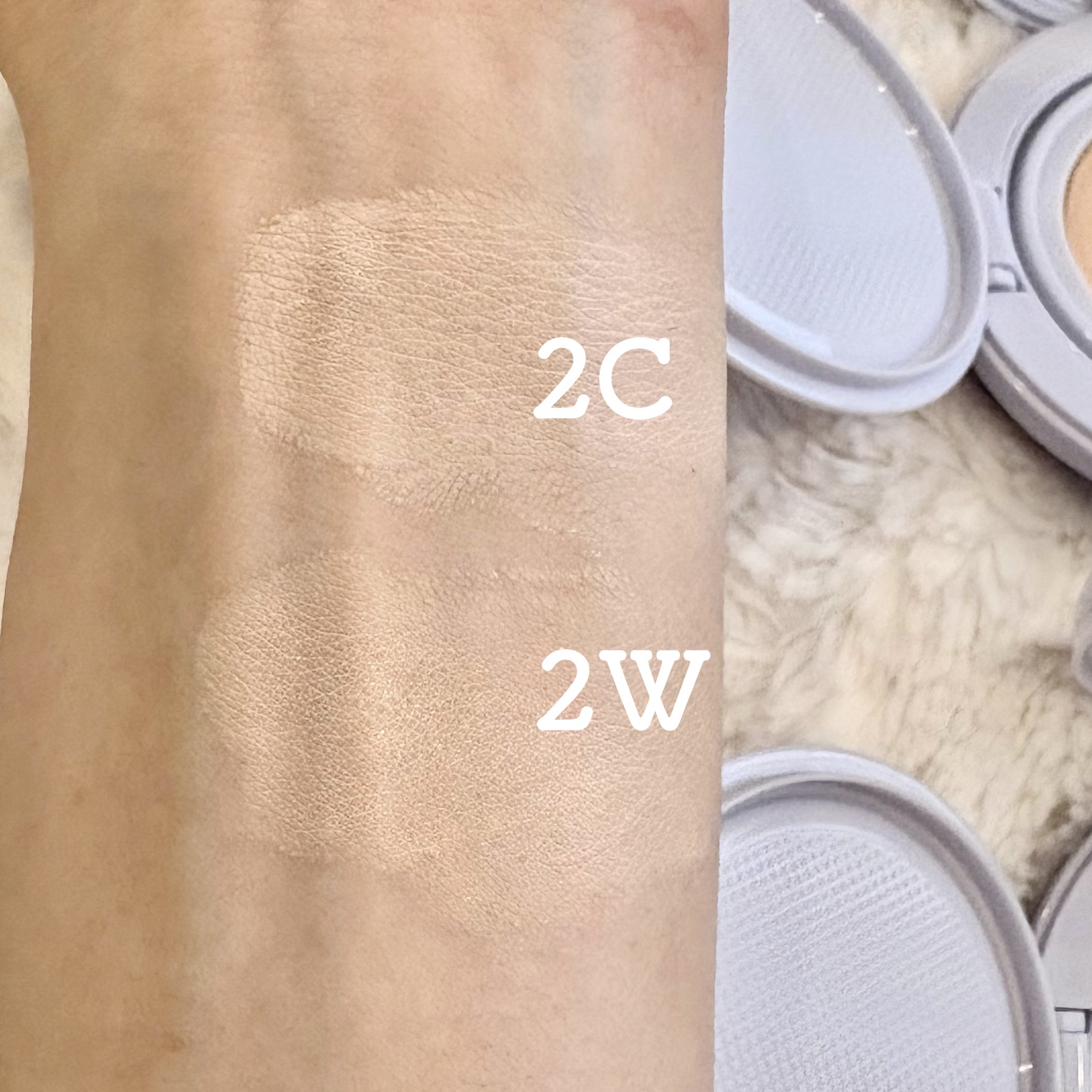 エアーフィットクッション/too cool for school/クッションファンデーションを使ったクチコミ（3枚目）