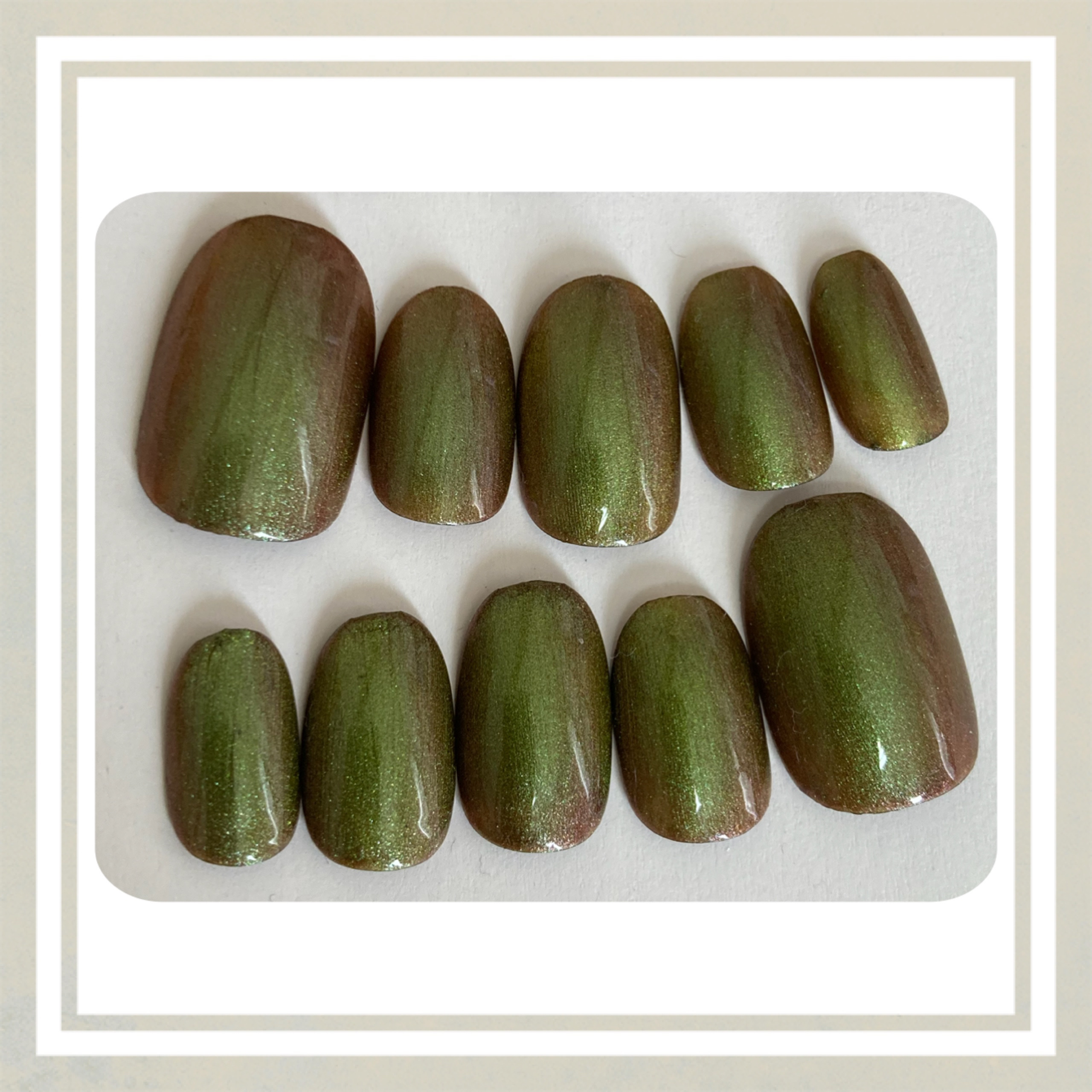 ミラーパウダー/セリア/ネイル用品を使ったクチコミ（1枚目）