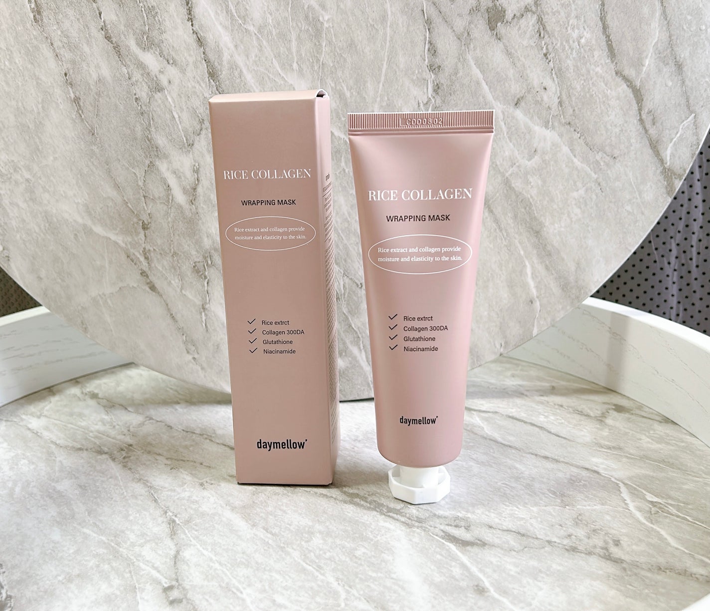 ライスコラーゲンラッピングマスク/daymellow’/その他スキンケアを使ったクチコミ(10枚目)
