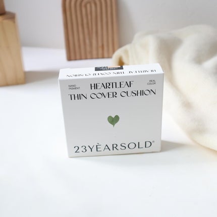 ハートリーフシーンカバークッション 23 バターベージュ/23years old/クッションファンデーションの画像
