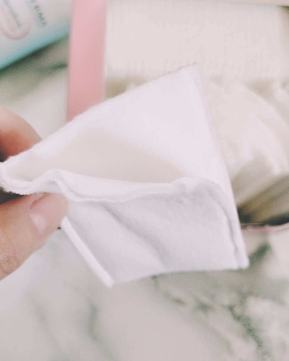 めくるコットン大きめサイズ/コットン・ラボ/コットンを使ったクチコミ（2枚目）