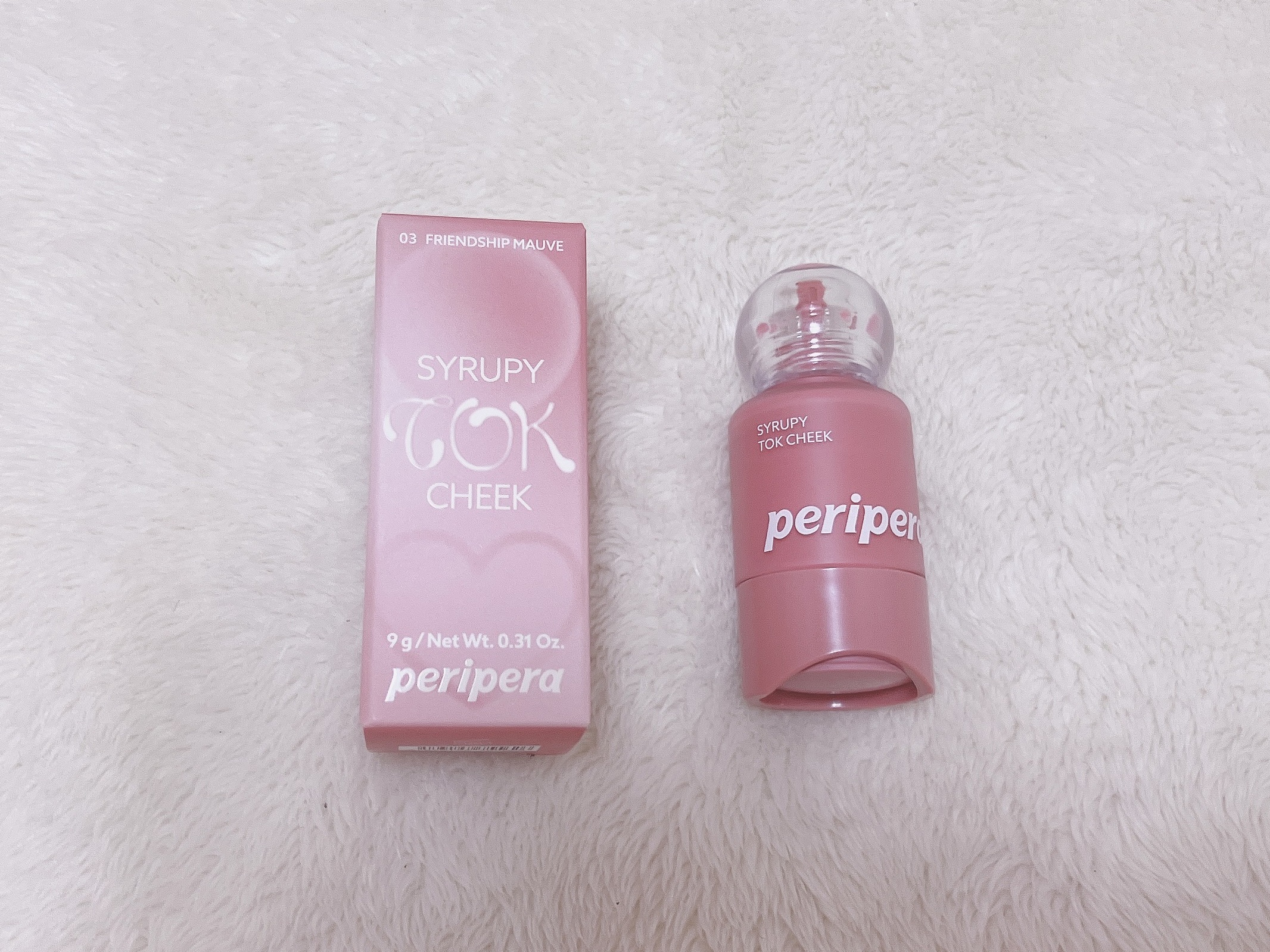 ペリペラ シロッピー トック チーク/PERIPERA/リキッドチークを使ったクチコミ（1枚目）