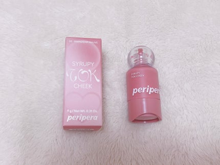 シロッピー トック チーク/PERIPERA/リキッドチークを使ったクチコミ(1枚目)