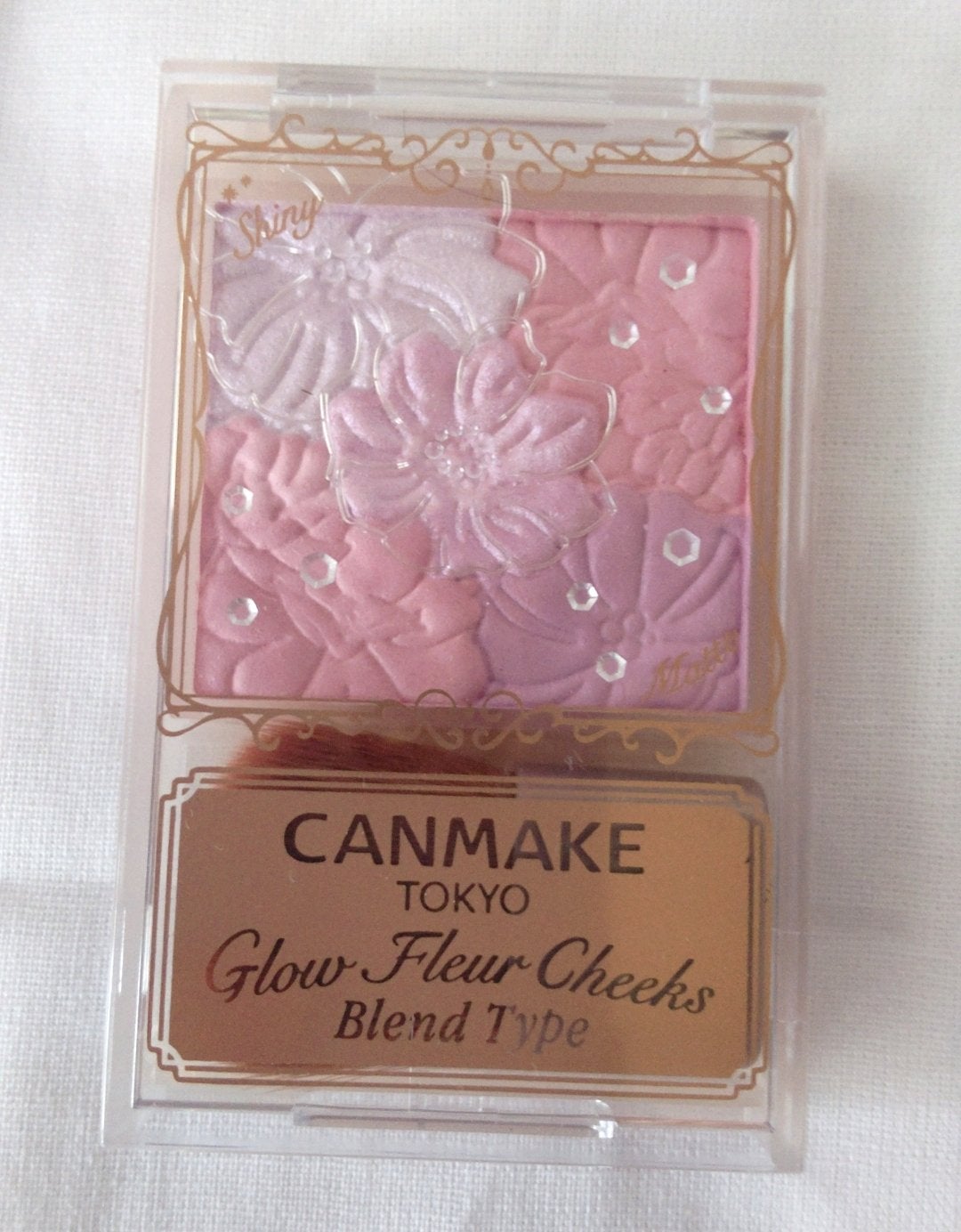 グロウフルールチークス(ブレンドタイプ)/キャンメイク/パウダーチークを使ったクチコミ(1枚目)