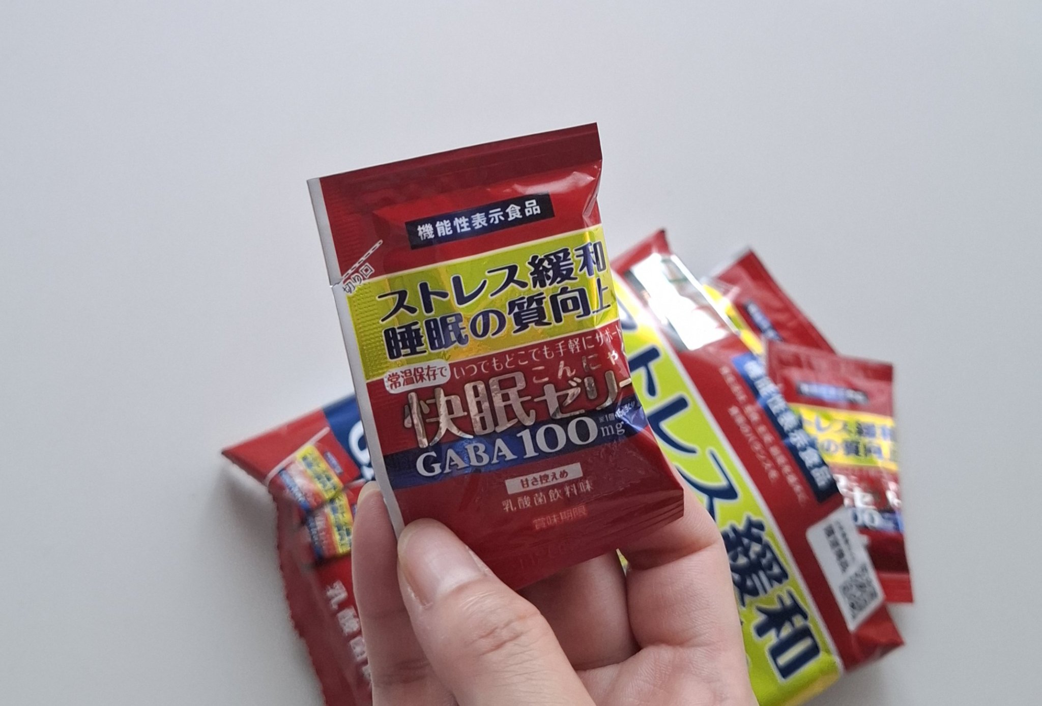 快眠こんにゃくゼリー/こんにゃくパーク/その他食品を使ったクチコミ（2枚目）