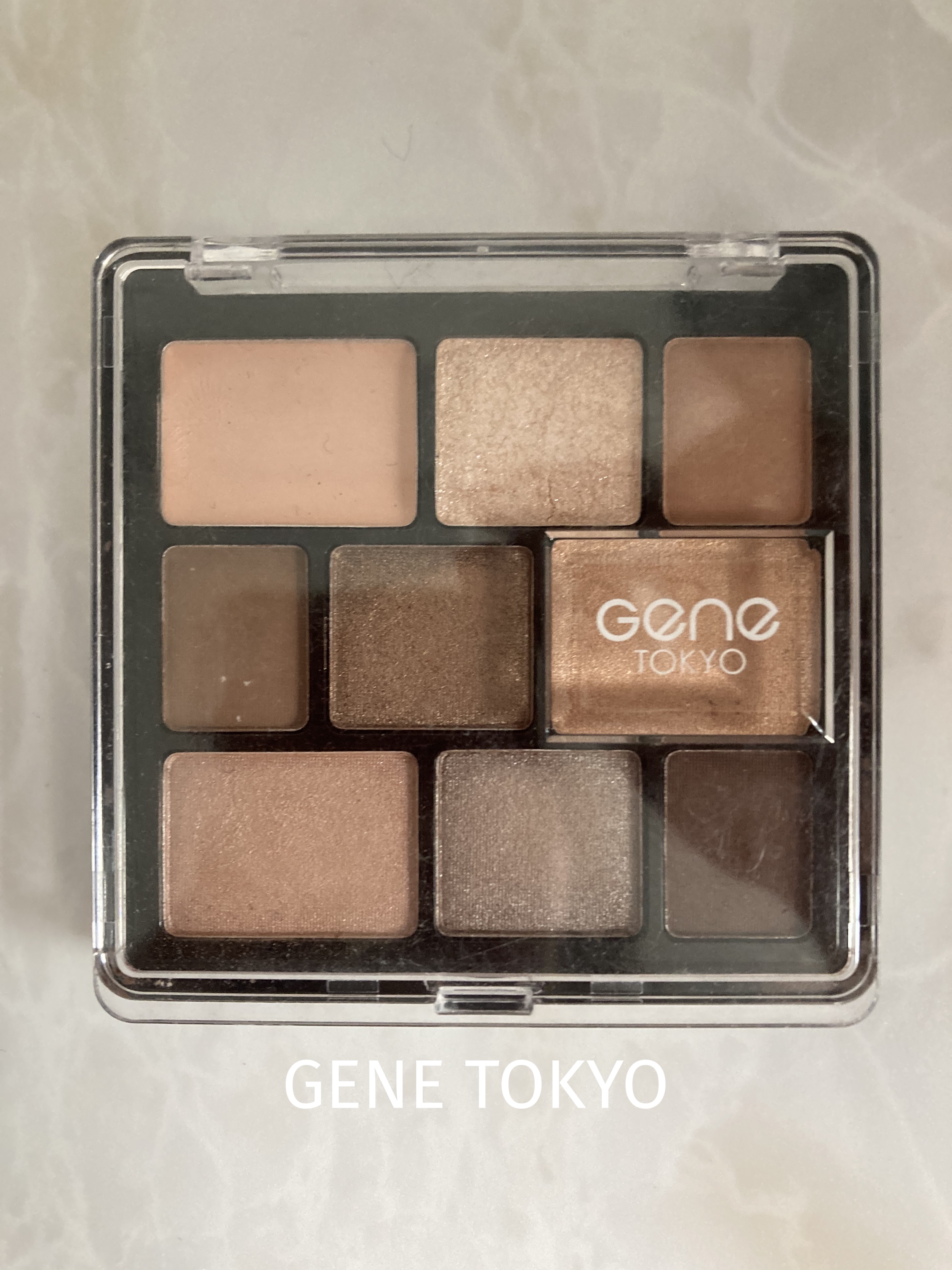 ムードアイシャドウパレット/GENE TOKYO/アイシャドウパレットを使ったクチコミ（1枚目）