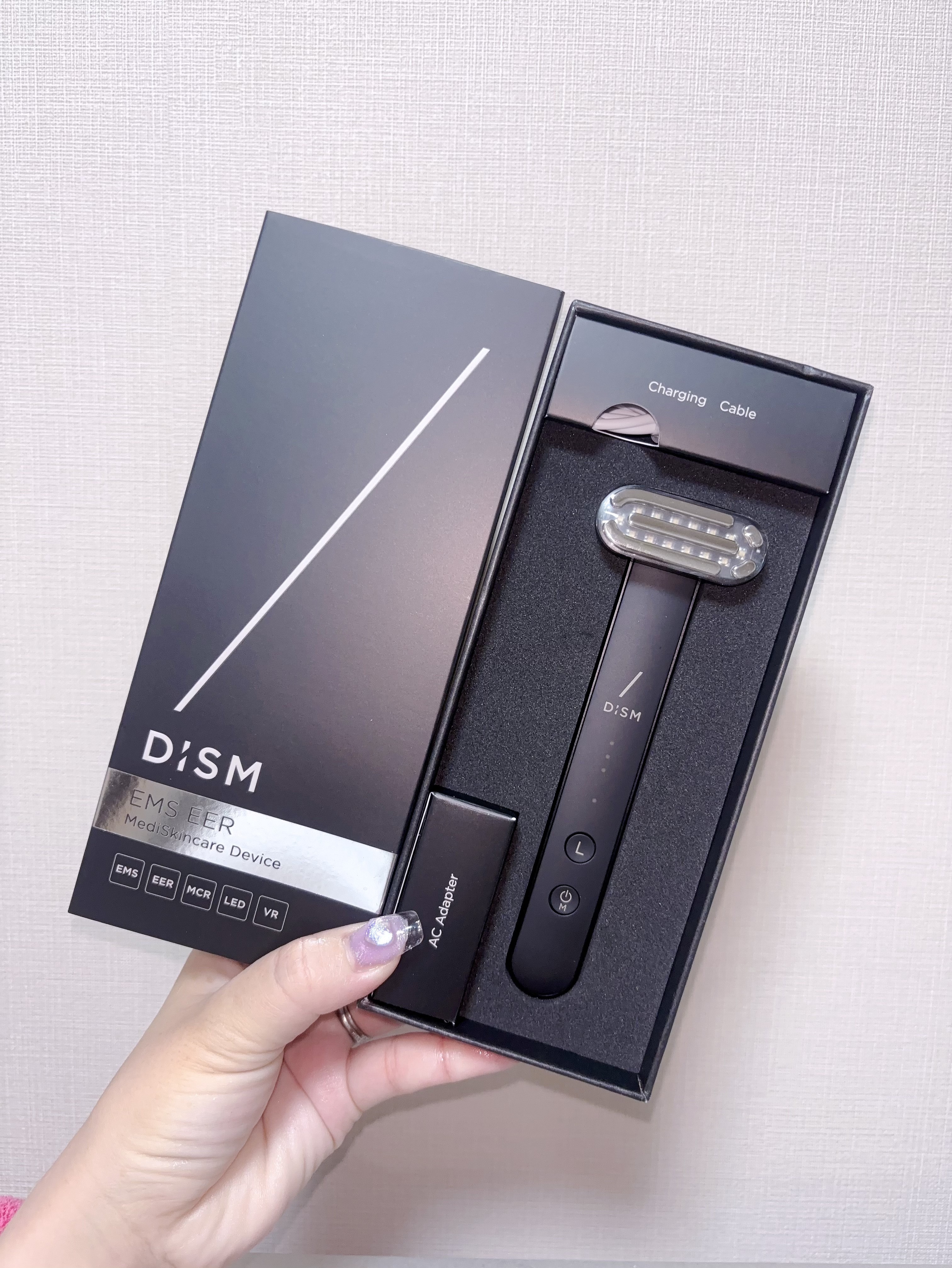 ディズム EMS EER メディスキンケアデバイス/DISM/美顔器・マッサージを使ったクチコミ（2枚目）