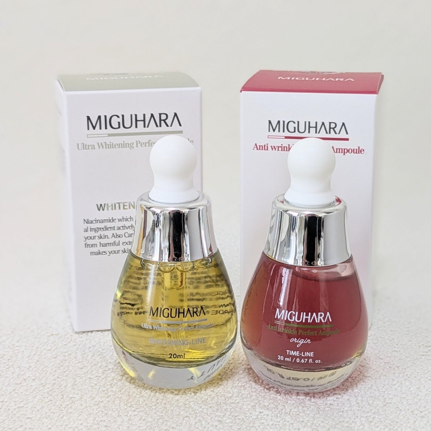 Ultra Whitening Perfect Ampoule/MIGUHARA/美容液を使ったクチコミ(4枚目)