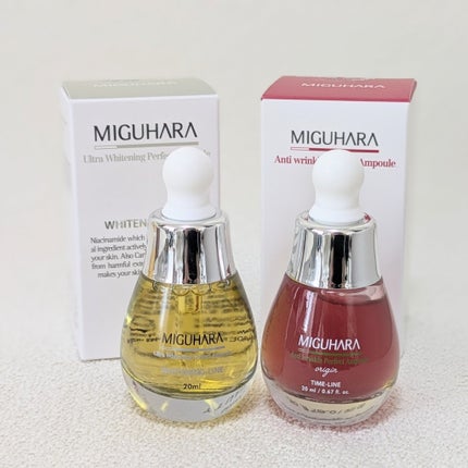Ultra Whitening Perfect Ampoule/MIGUHARA/美容液を使ったクチコミ(4枚目)