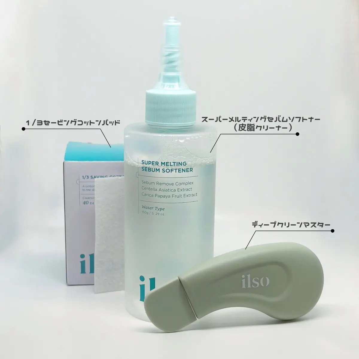 ILSO　スーパーメルティング セバムソフトナー/ilso/化粧水を使ったクチコミ（2枚目）