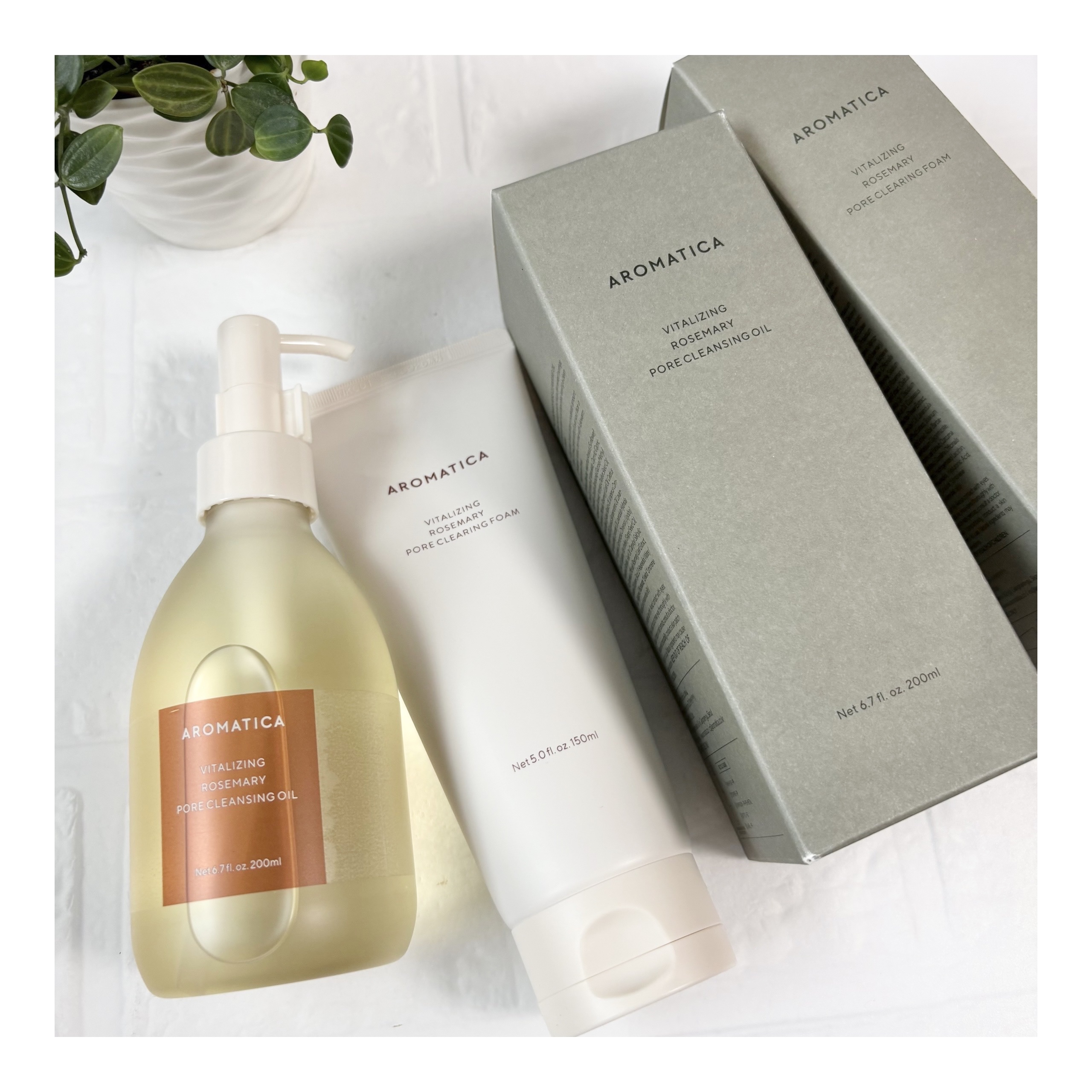 バイタライジング　ローズマリーポアクレンジングフォーム/AROMATICA/洗顔フォームを使ったクチコミ（1枚目）