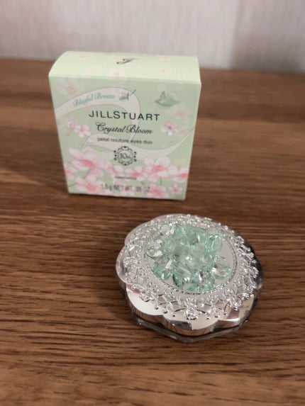 ジルスチュアート クリスタルブルーム ペタルクチュールアイズ デュオ/JILL STUART/アイシャドウパレットを使ったクチコミ(1枚目)