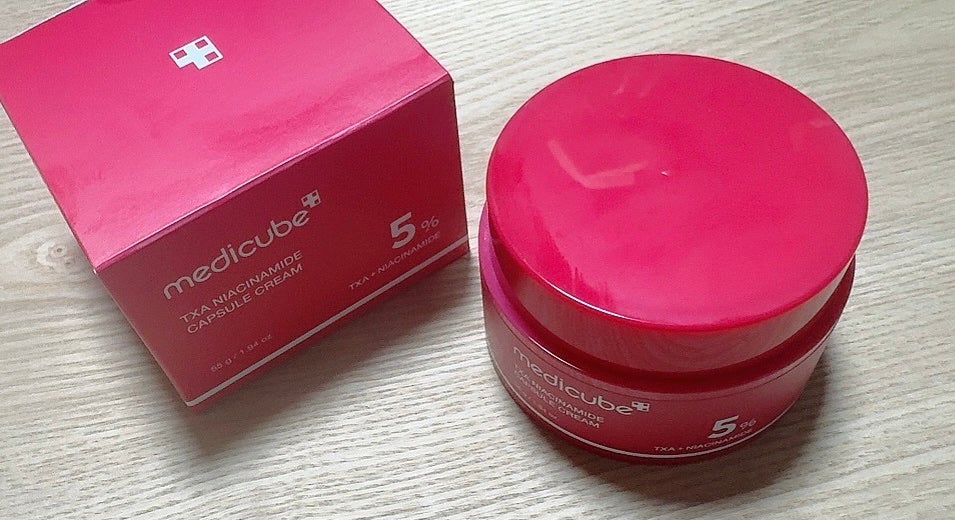 TXAナイアシンアミドカプセルクリーム/MEDICUBE/フェイスクリームを使ったクチコミ(1枚目)