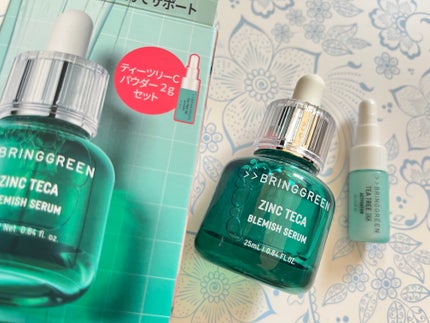ジンクテカBセラムセット/BRING GREEN/スキンケアキットを使ったクチコミ(1枚目)