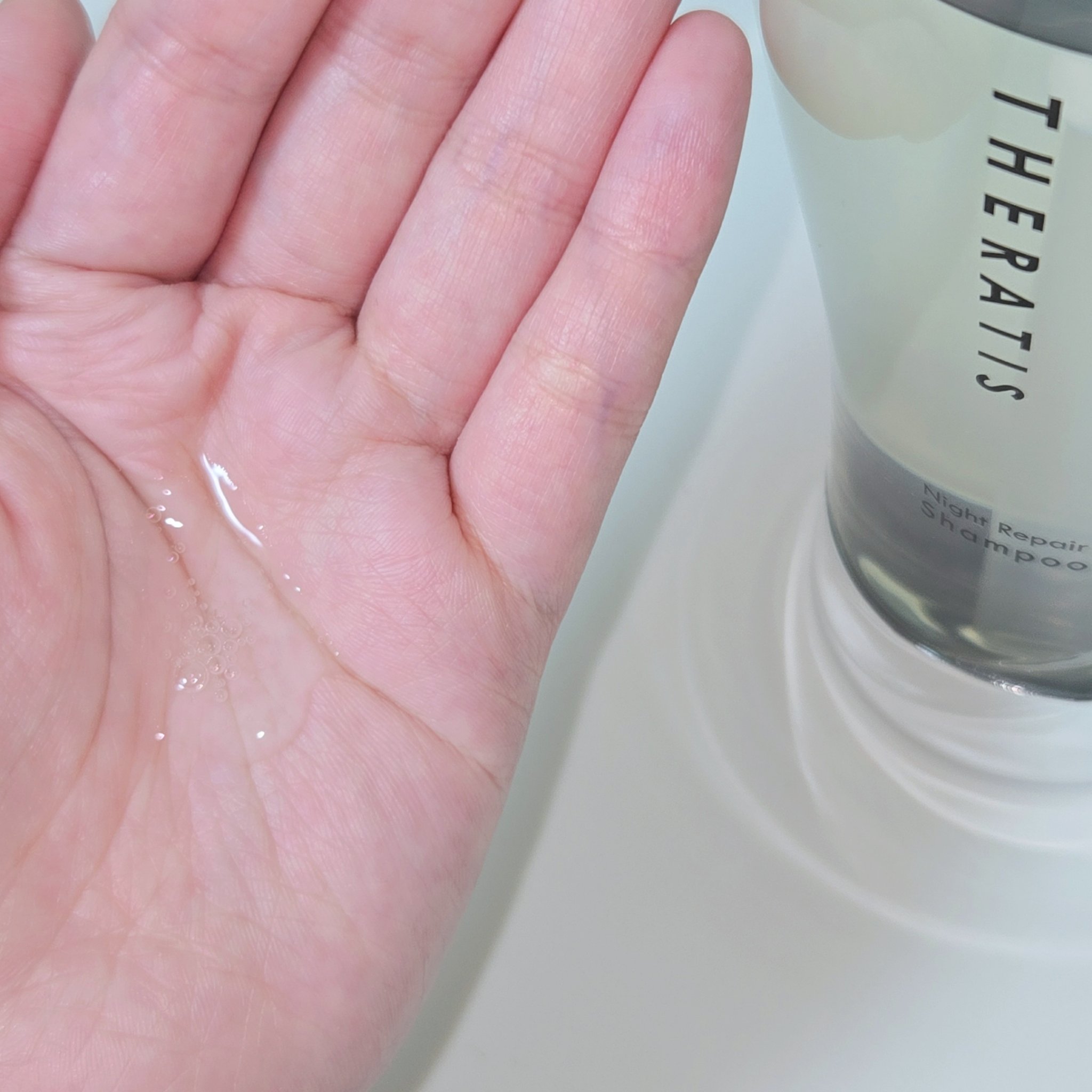 ナイトリペア シャンプー/ヘアトリートメント/THERATIS/シャンプー・コンディショナーを使ったクチコミ（3枚目）