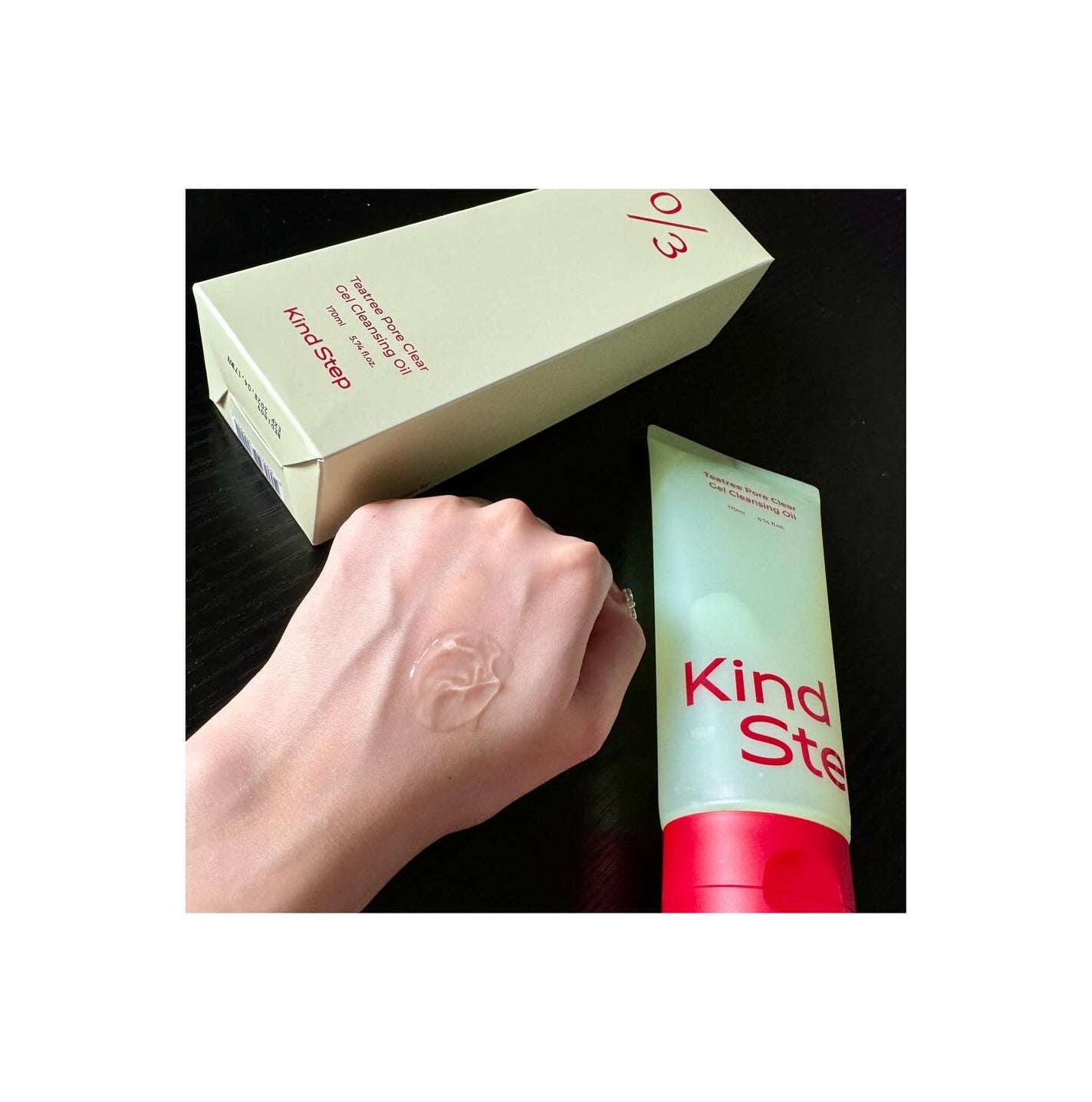ティーツリージェルクレンジングオイル/KindStep/クレンジングジェルを使ったクチコミ(2枚目)