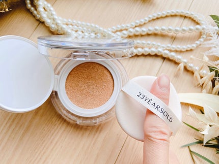 ハートリーフシーンカバークッション/23years old/クッションファンデーションを使ったクチコミ(4枚目)