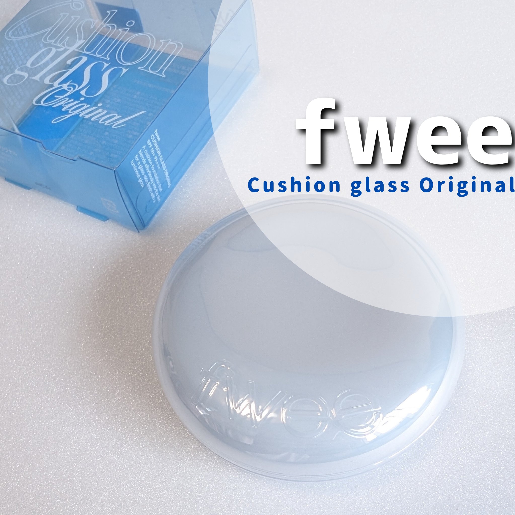 フィー クッションガラス ナチュラル/fwee/クッションファンデーションを使ったクチコミ（1枚目）