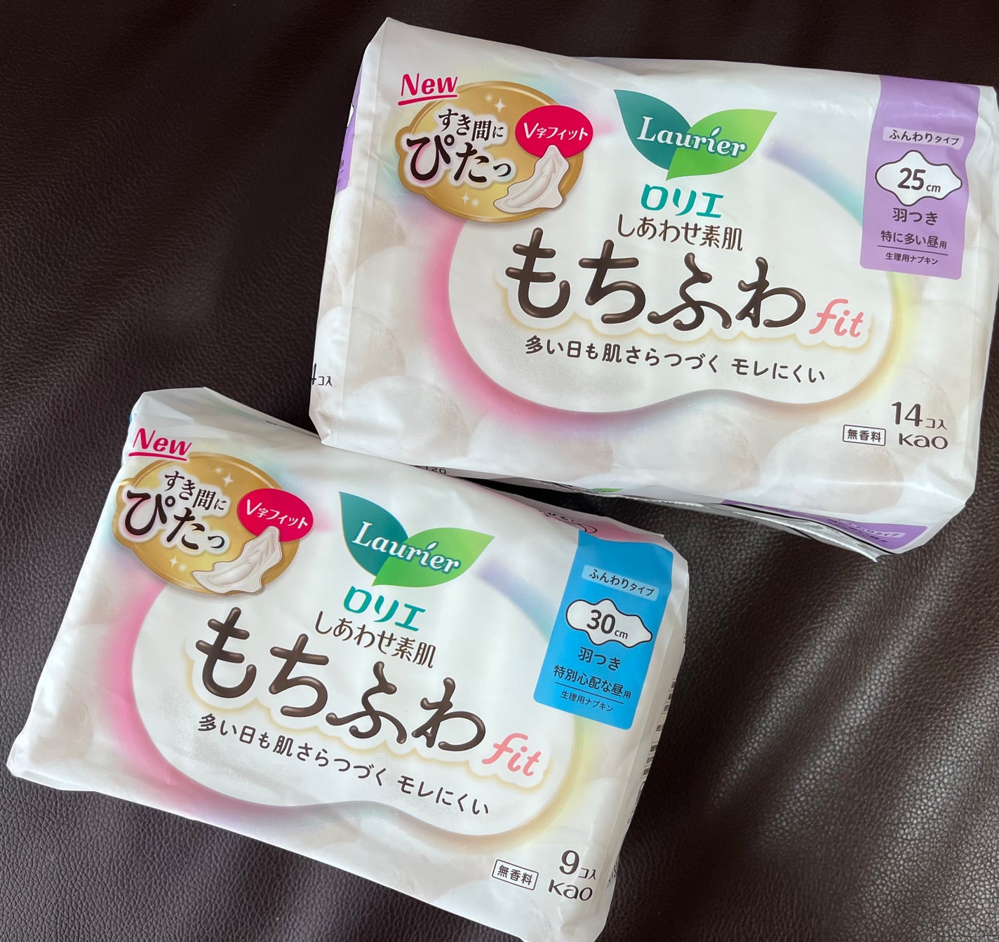 ロリエ もちふわ fit 25cm 羽つき 14コ入 (医薬部外品 )/ロリエ/ナプキンを使ったクチコミ(1枚目)