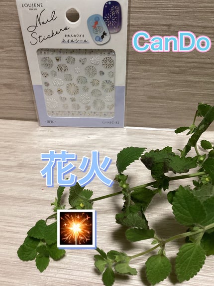 ネイルポイントステッカー/キャンドゥ/ネイルシールを使ったクチコミ(1枚目)