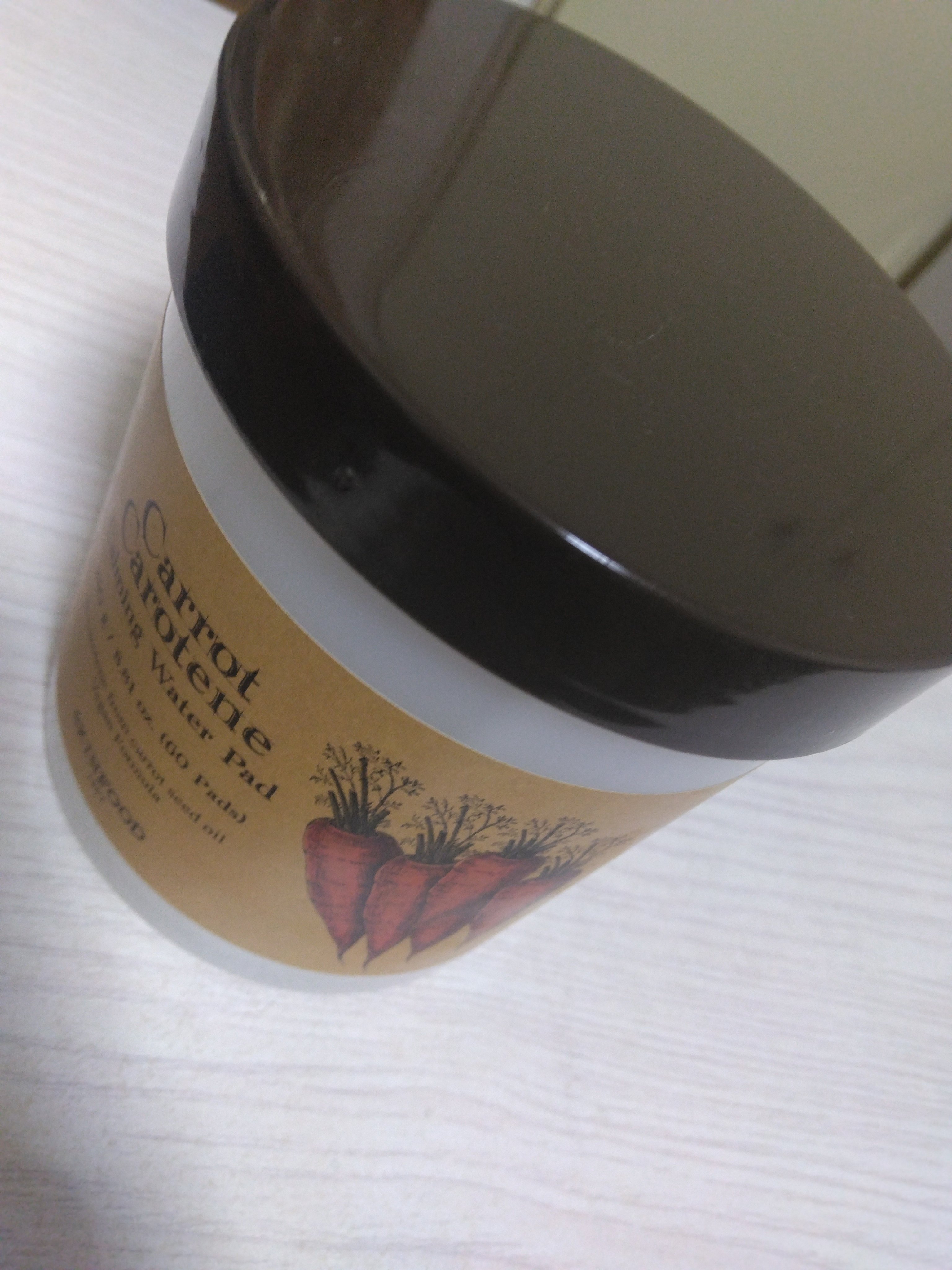 キャロットカロテン カーミングウォーターパッド/SKINFOOD/トナーパッドを使ったクチコミ（1枚目）