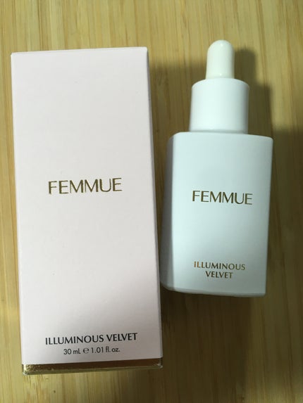 イルミナス ベルベット/FEMMUE/美容液を使ったクチコミ(1枚目)