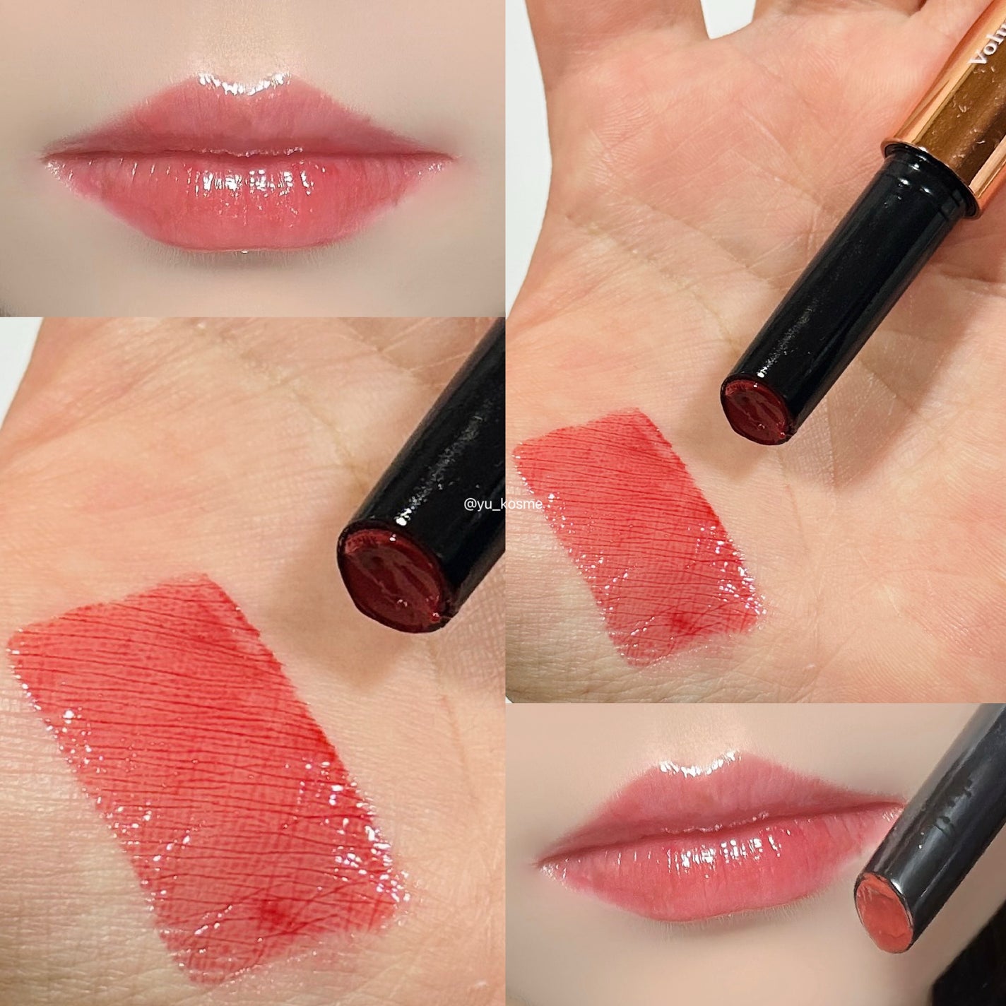 ボリューマイジングフォンデュリップ/Coralhaze/口紅を使ったクチコミ(6枚目)
