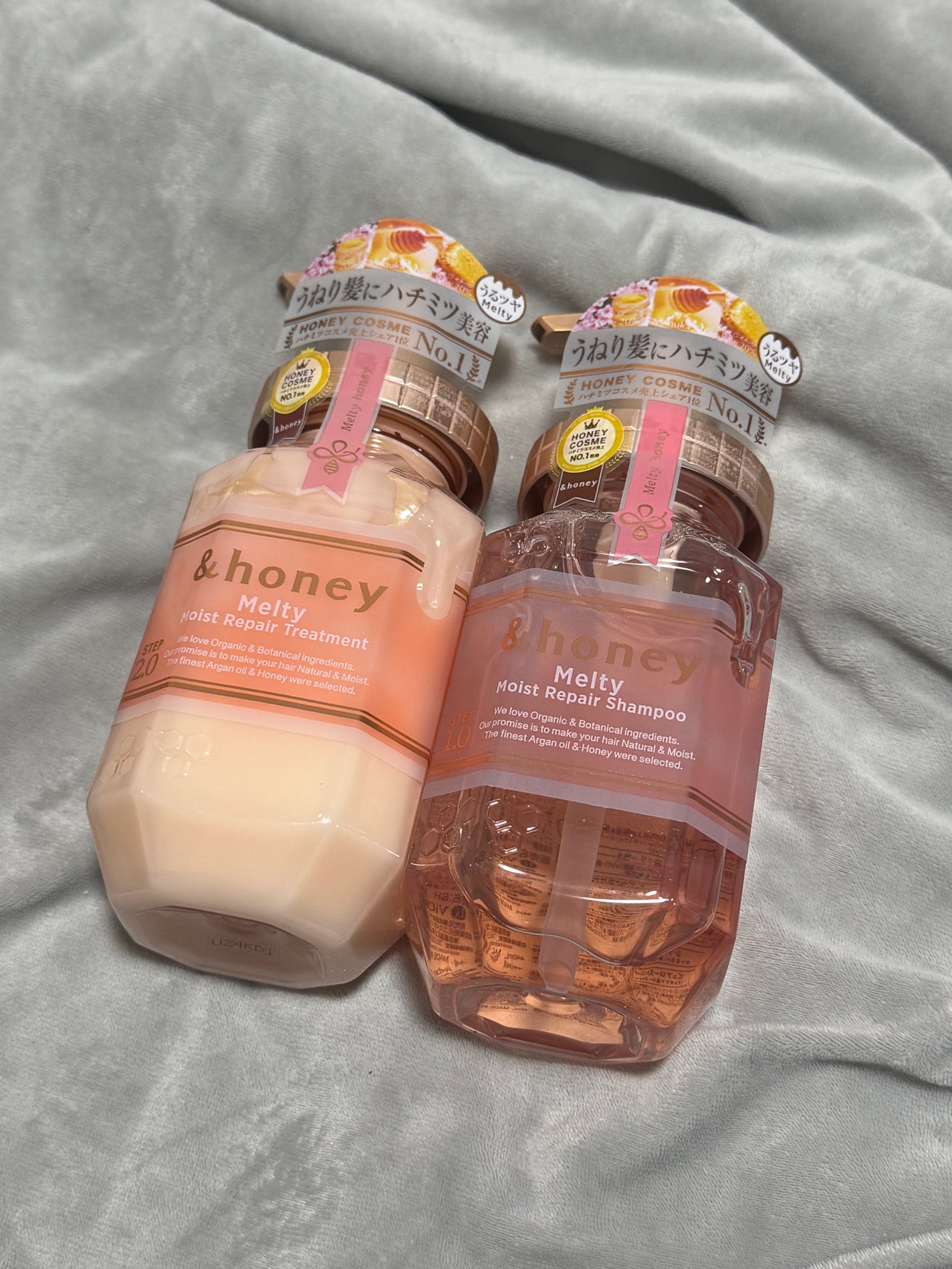 &honey Melty モイストリペア シャンプー1.0/モイストリペア ヘアトリートメント2.0/&honey/市販シャンプーを使ったクチコミ(1枚目)