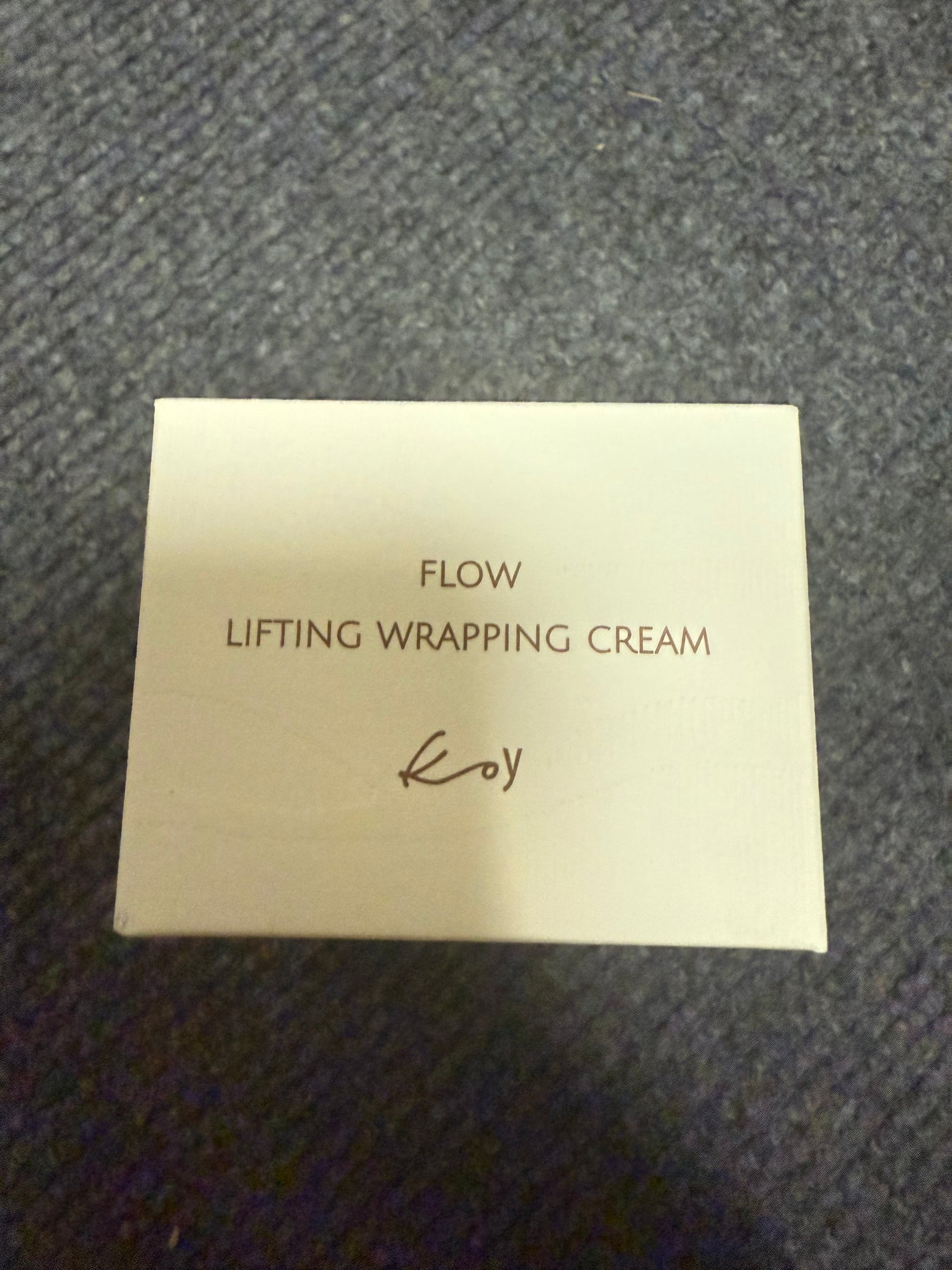 フローリフティングラッピングクリーム/koy/フェイスクリームを使ったクチコミ(1枚目)