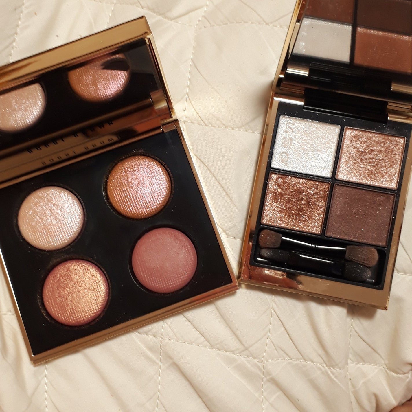 リュクス アイシャドウ クォード グロウ ウィズ ラブ コレクション/BOBBI BROWN/アイシャドウパレットを使ったクチコミ(1枚目)