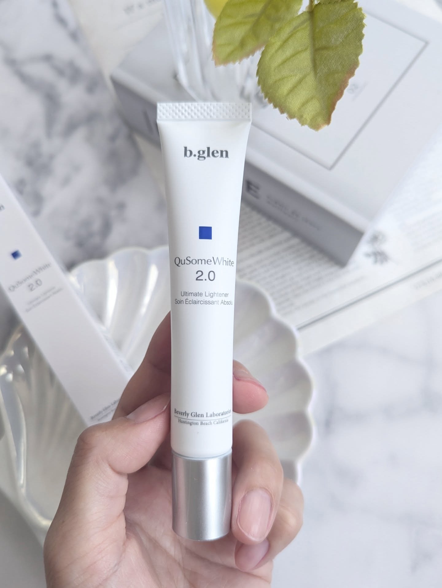 フェイスクリーム QuSomeWhite b.glen(ビーグレン) / QuSomeホワイトクリーム1.9の公式商品情報