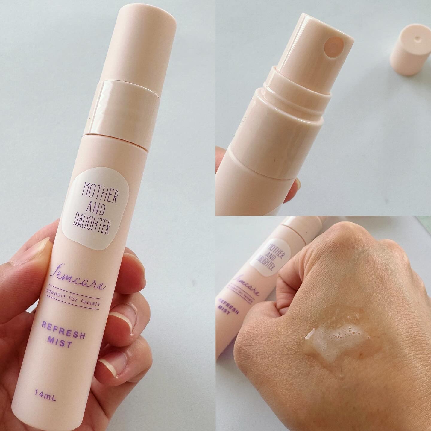 マザー＆ドーター デリケート拭き取りミスト/Mother&Daughter/デリケートゾーンケアを使ったクチコミ（3枚目）