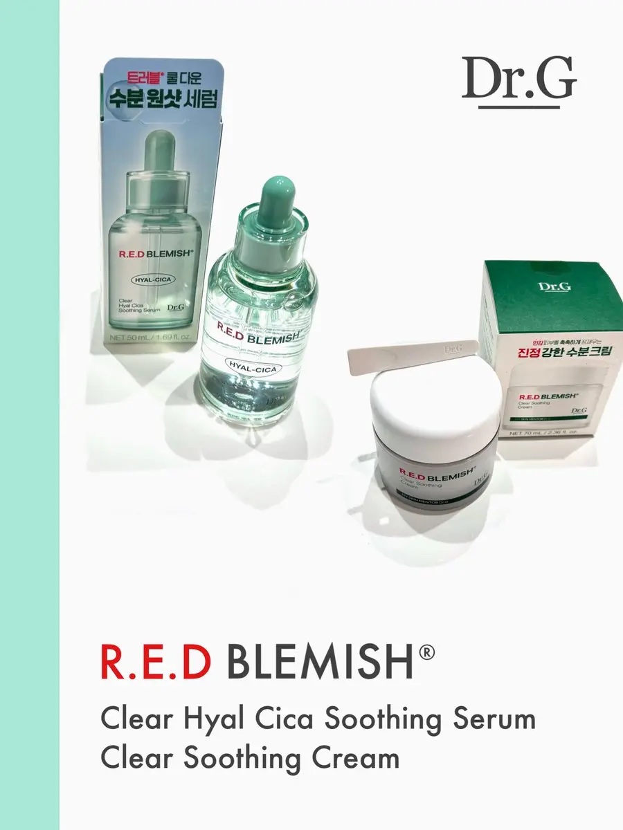 🌿Dr.G
レッドブレミッシュヒアルシカ水分セラムレッドブレミッシュクリアスージングクリーム

乾燥による肌バリア損傷が気になる方におすすめ。
肌を素早く落ち着かせながら潤いのある肌へ。
スっと馴染んでベタつかないところがお気に入り🤍
