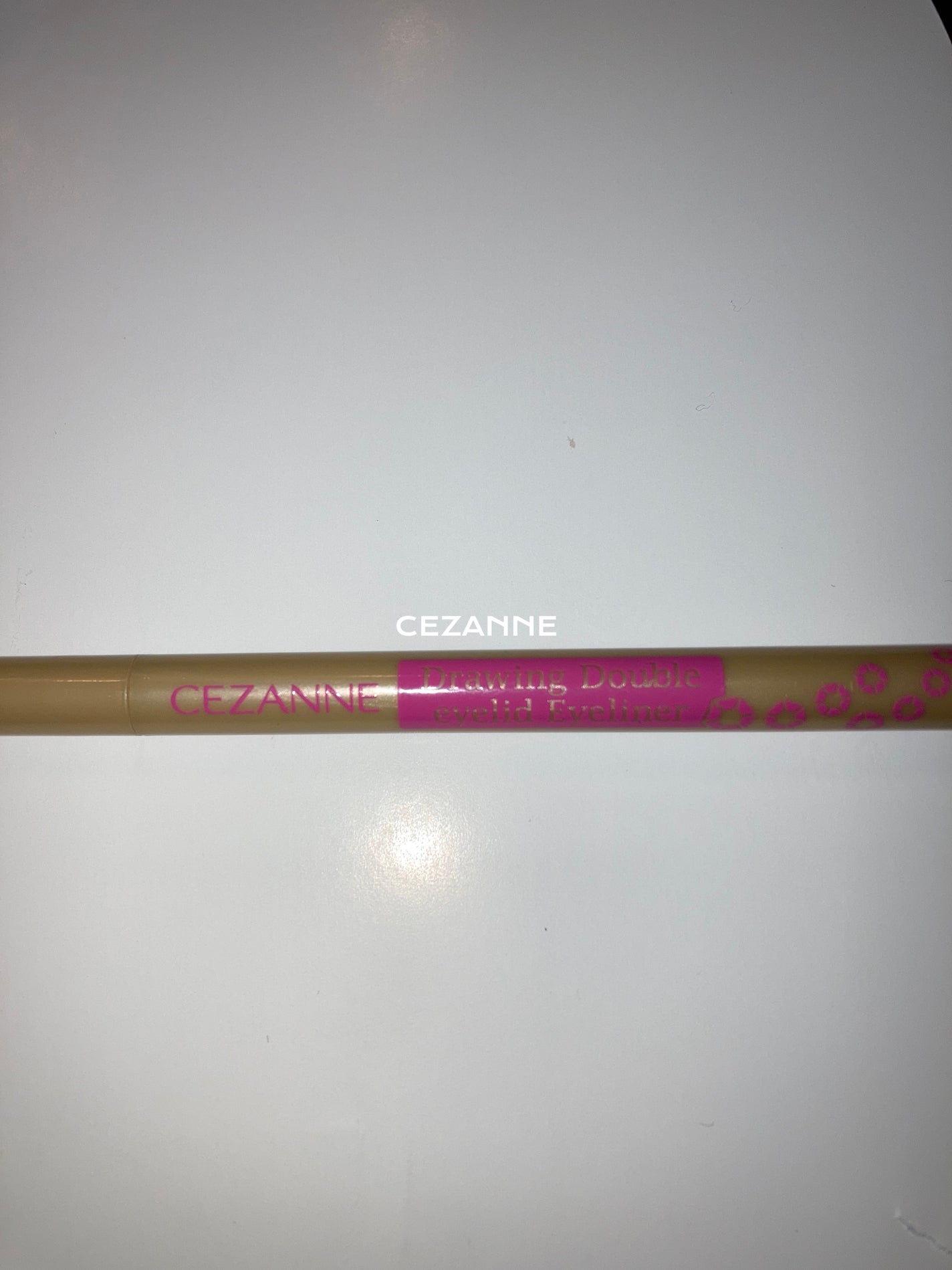 描くふたえアイライナー/CEZANNE/リキッドアイライナーを使ったクチコミ(1枚目)