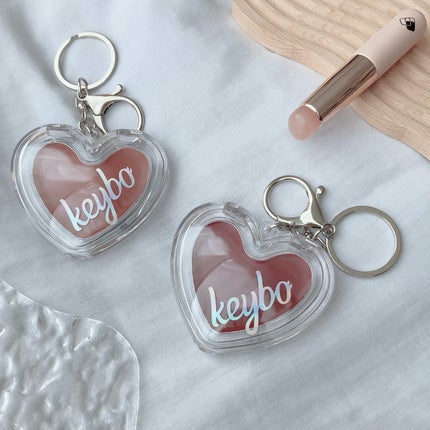 ハートキーリング リップ&チーク/keybo/口紅を使ったクチコミ(7枚目)