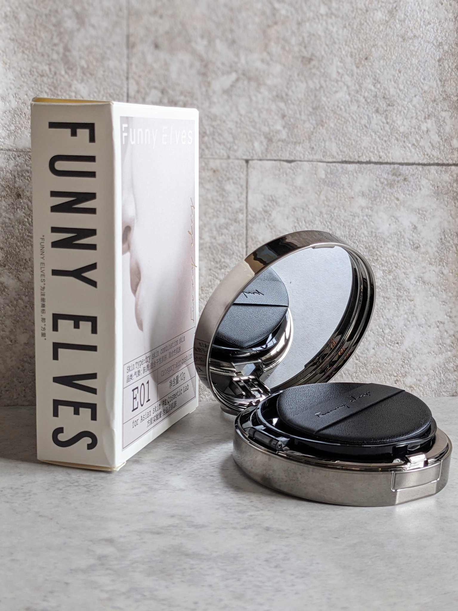 ロングウェア エア クッションファンデーション E02/FUNNY ELVES方里/クッションファンデーションを使ったクチコミ（1枚目）