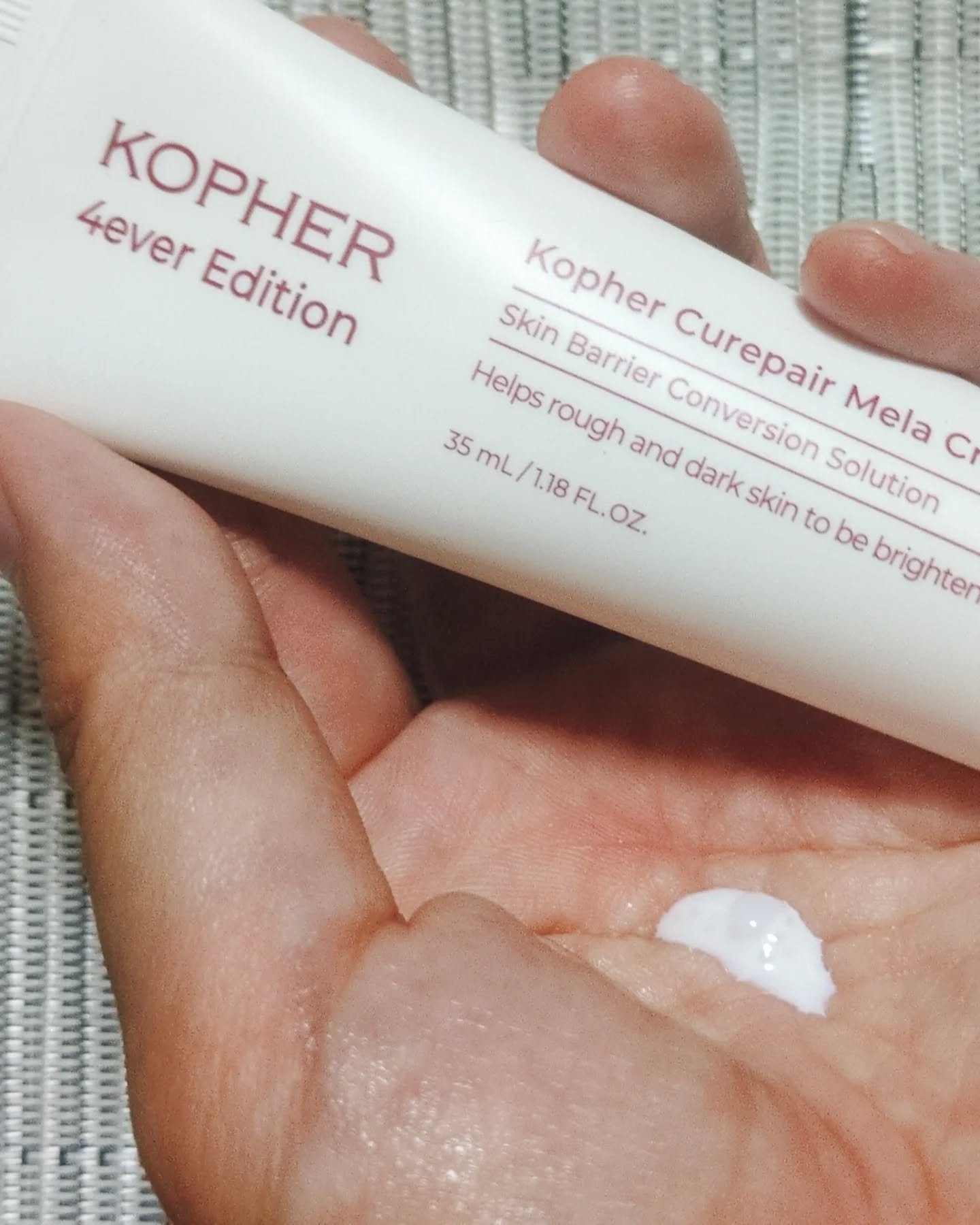 CUREPAIR MELA CREAM /KOPHER/フェイスクリームを使ったクチコミ（2枚目）