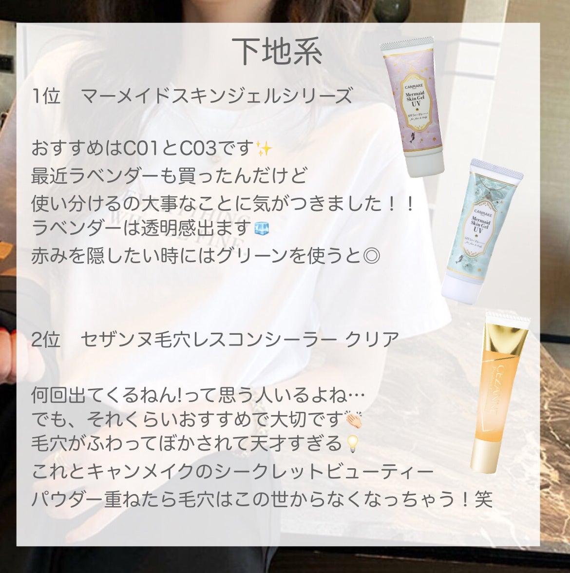 クリームチーク/キャンメイク/ジェル・クリームチークを使ったクチコミ(2枚目)