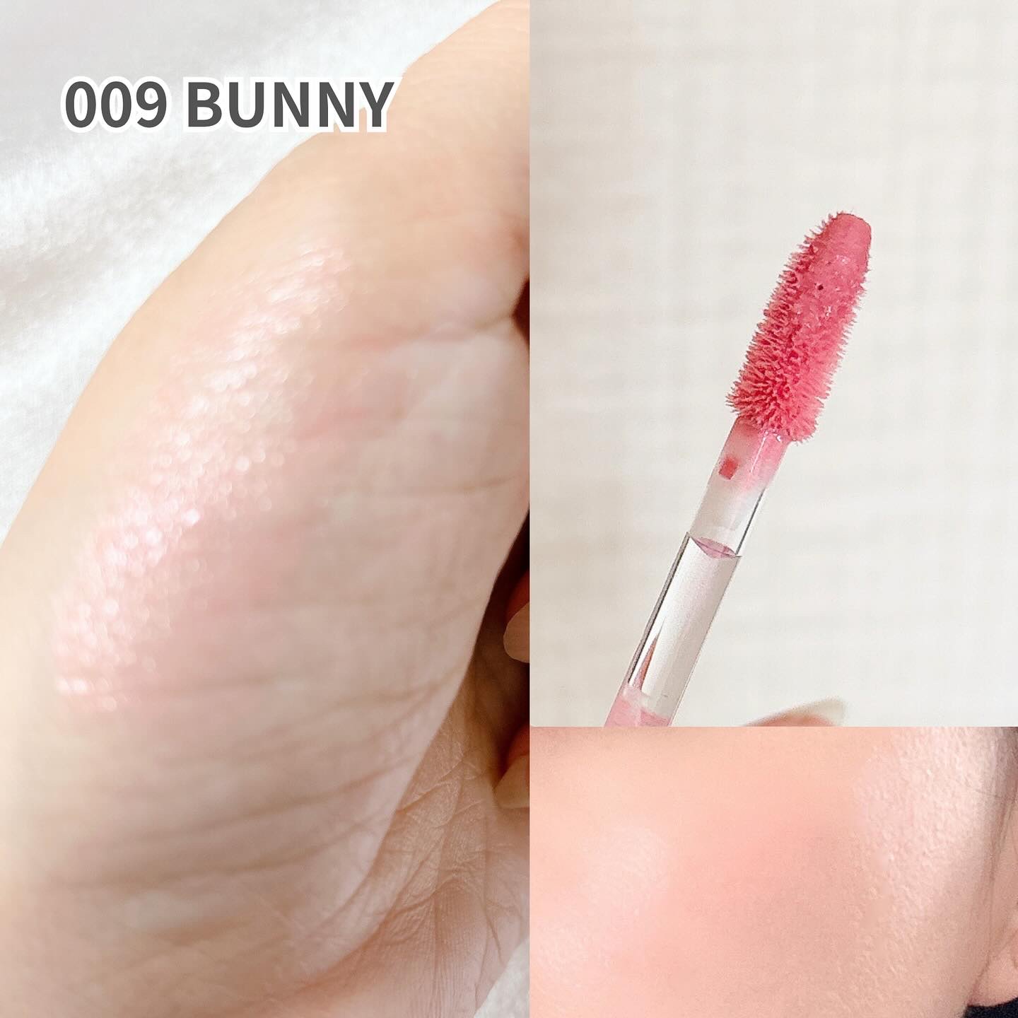 オブジェブラッシュ/MUZIGAE MANSION/リキッドチークを使ったクチコミ（3枚目）