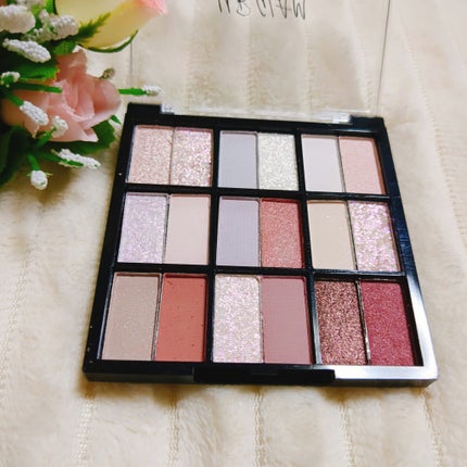 18カラーアイパレット/U R GLAM/アイシャドウパレットを使ったクチコミ(3枚目)