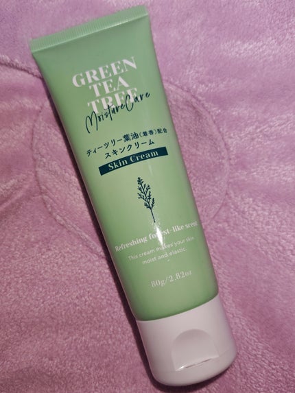 ティーツリー葉油配合スキンクリーム/DAISO/フェイスクリームを使ったクチコミ(1枚目)