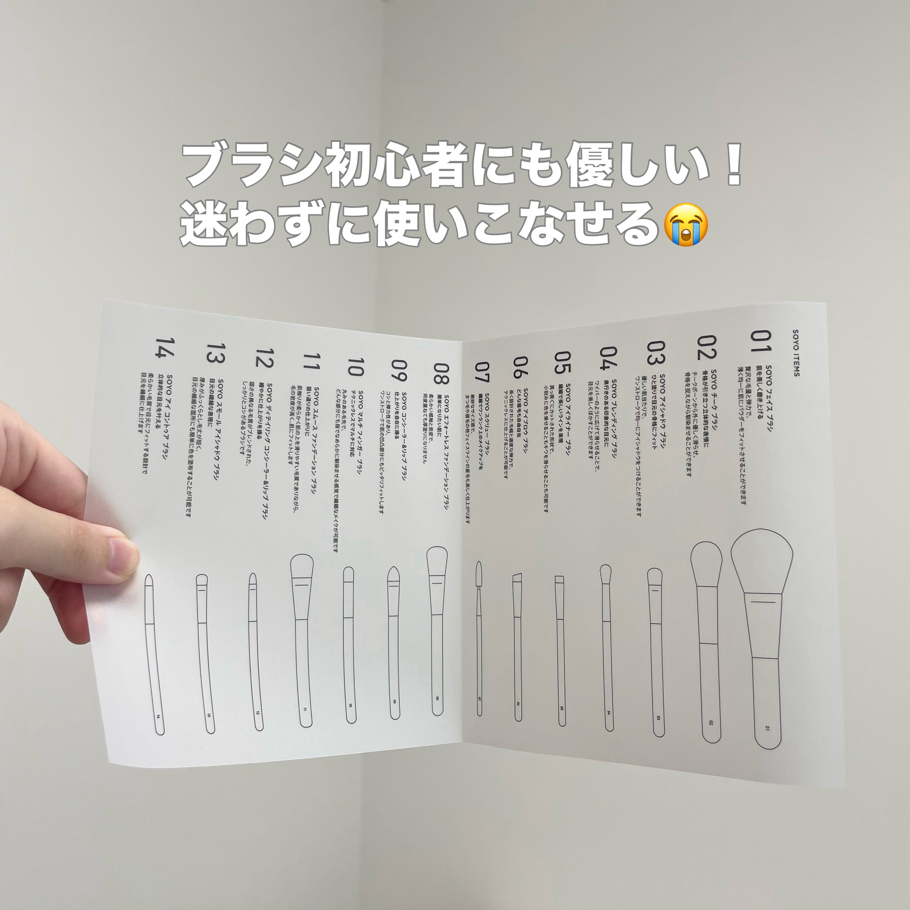 SOYOエクセレンスセット/SOYO/メイクブラシを使ったクチコミ（2枚目）