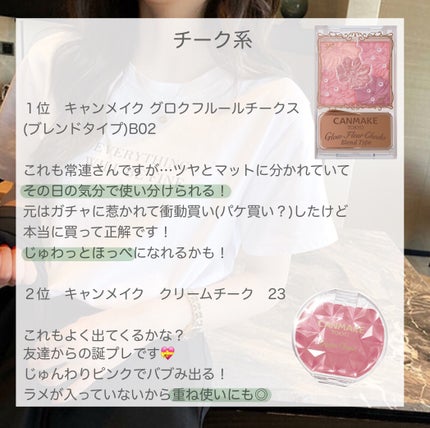 クリームチーク/キャンメイク/ジェル・クリームチークを使ったクチコミ(6枚目)