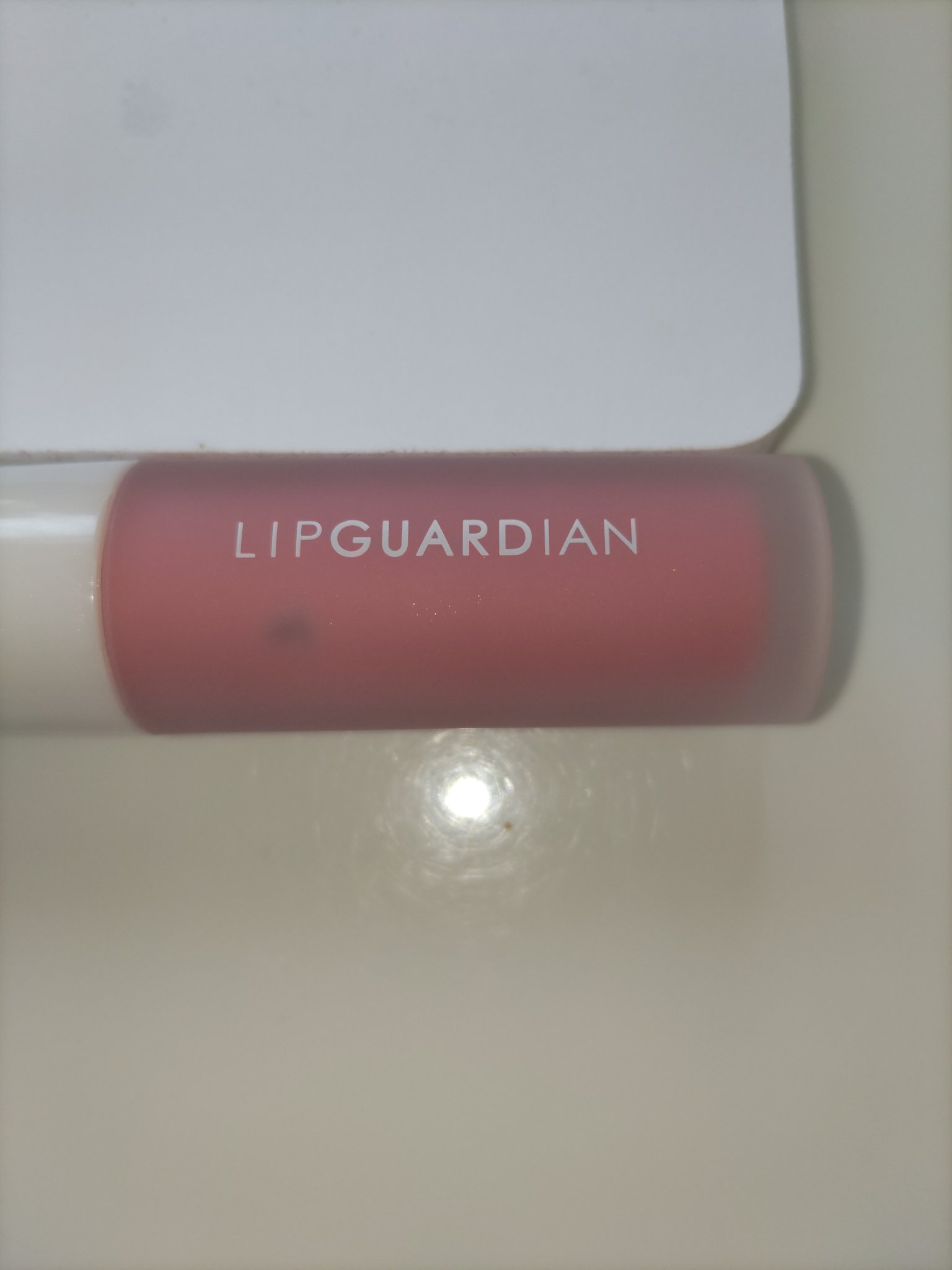 リップガーディアン　グロウラッピングフローズン 01 ピンクレモネードソルベ/LIPGUARDIAN/リップティントを使ったクチコミ（1枚目）