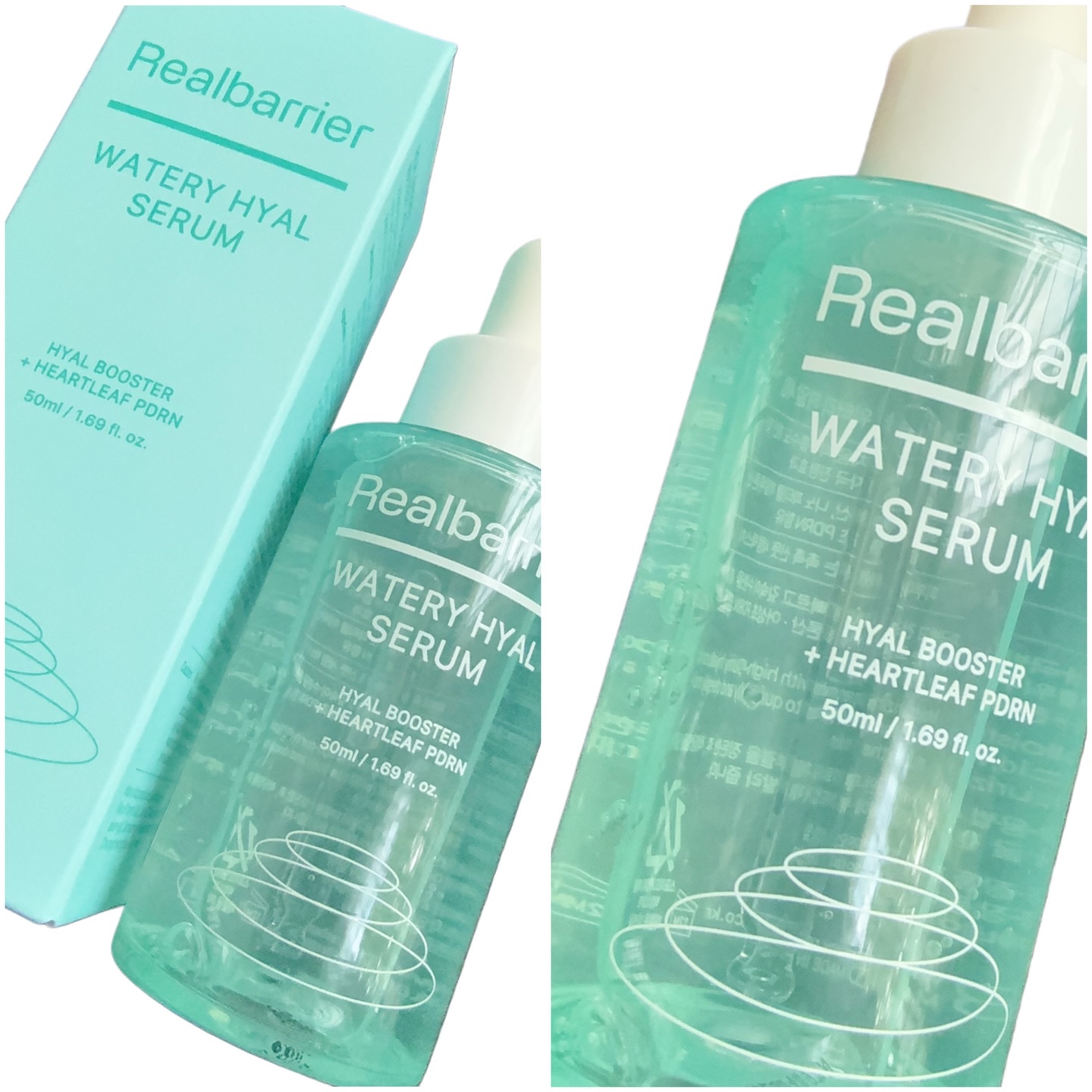 ウォータリー ヒアル セラム/Real Barrier/美容液を使ったクチコミ（3枚目）